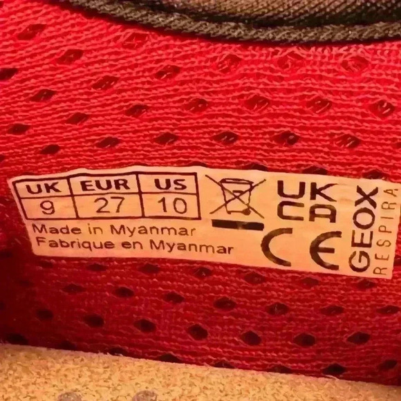 Geox Boy's J Sandal Android Toddler Sz 9 Pre loved Hook and loop closure - Picture 9 of 9